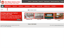 Tablet Screenshot of maavaishnodevisgc.org